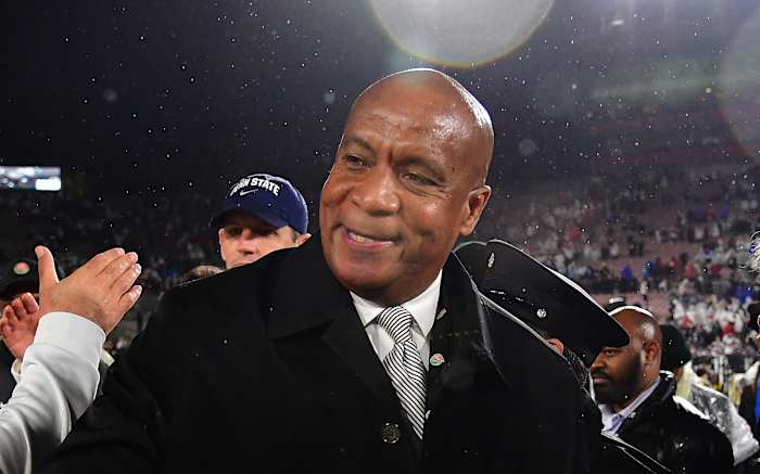 Kevin Warren 2023 Rose Bowl Big Ten commissioner USATSI_19714634